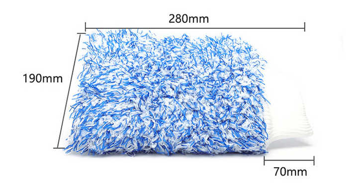 Microfiber Car Wash Mitt Glove