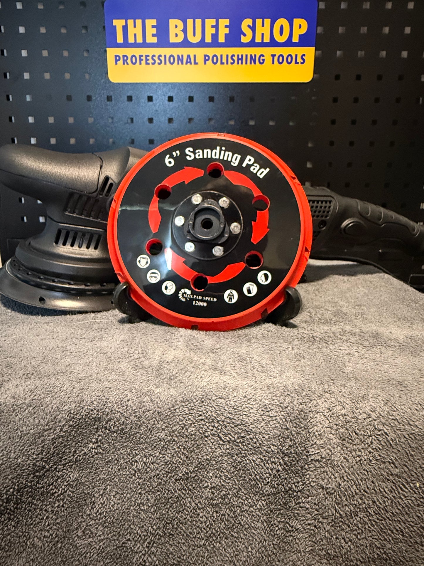 6" Orbital DA Backing Plate