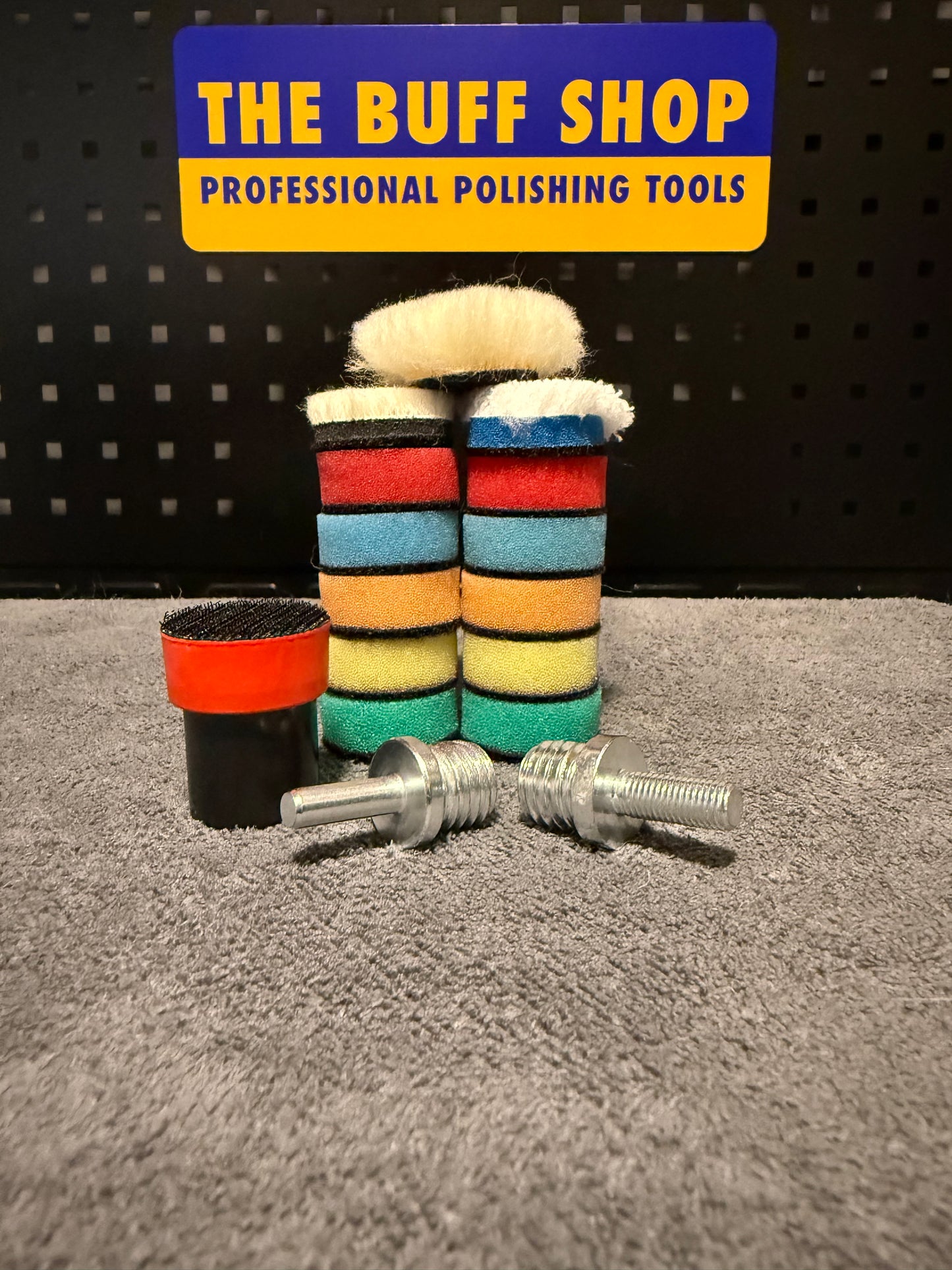 1" Mini Polishing Pad Kit – 16 Piece Set