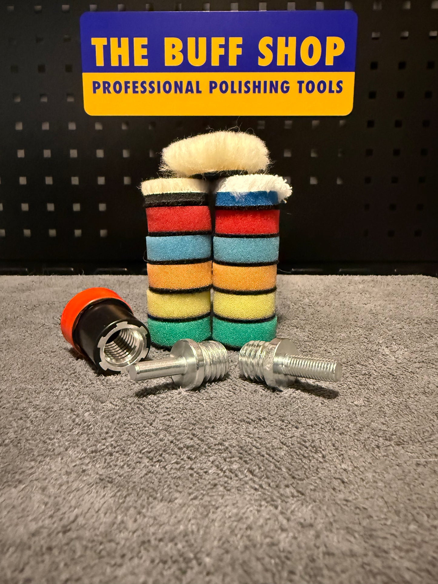 1" Mini Polishing Pad Kit – 16 Piece Set