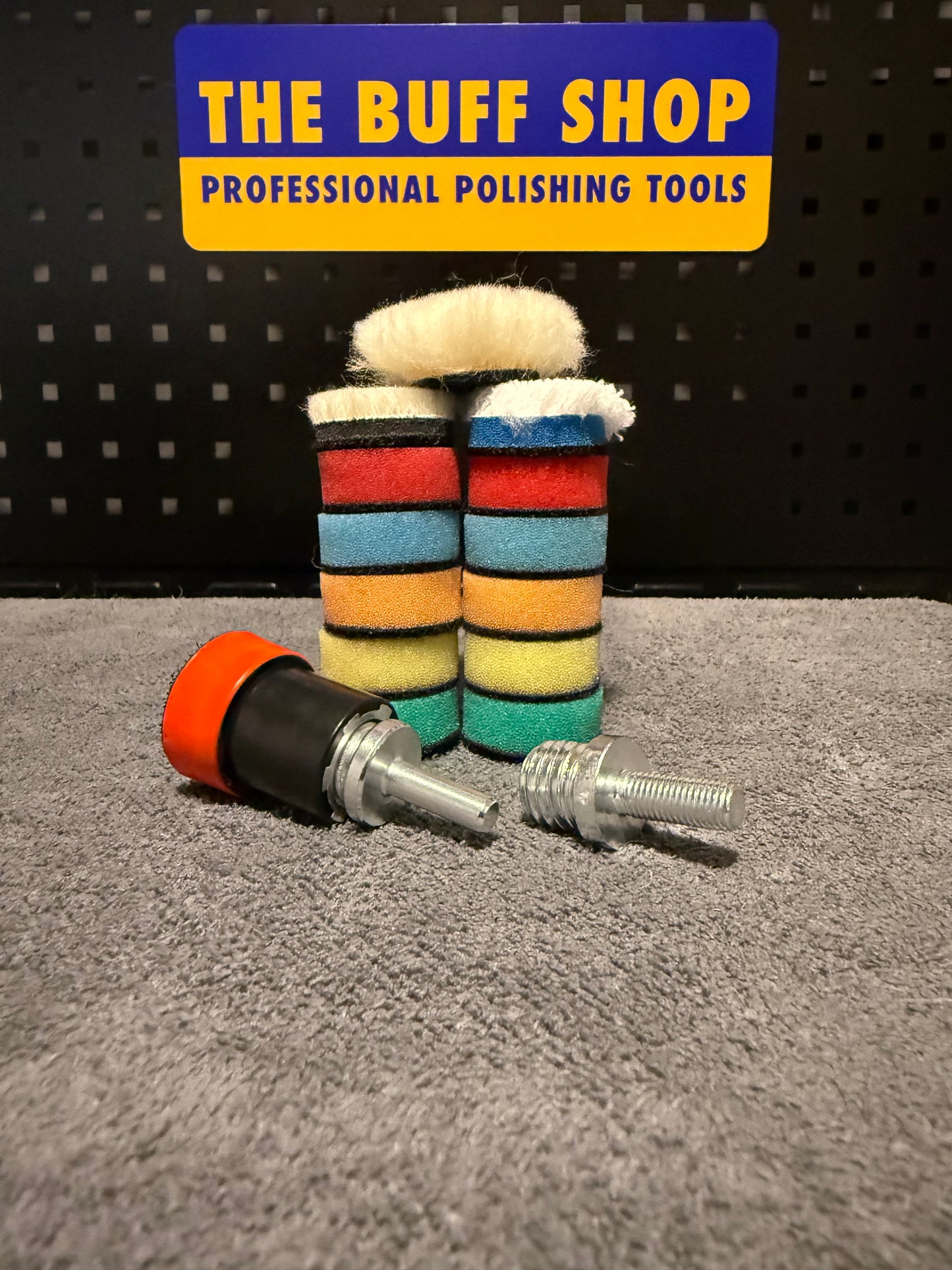 1" Mini Polishing Pad Kit – 16 Piece Set