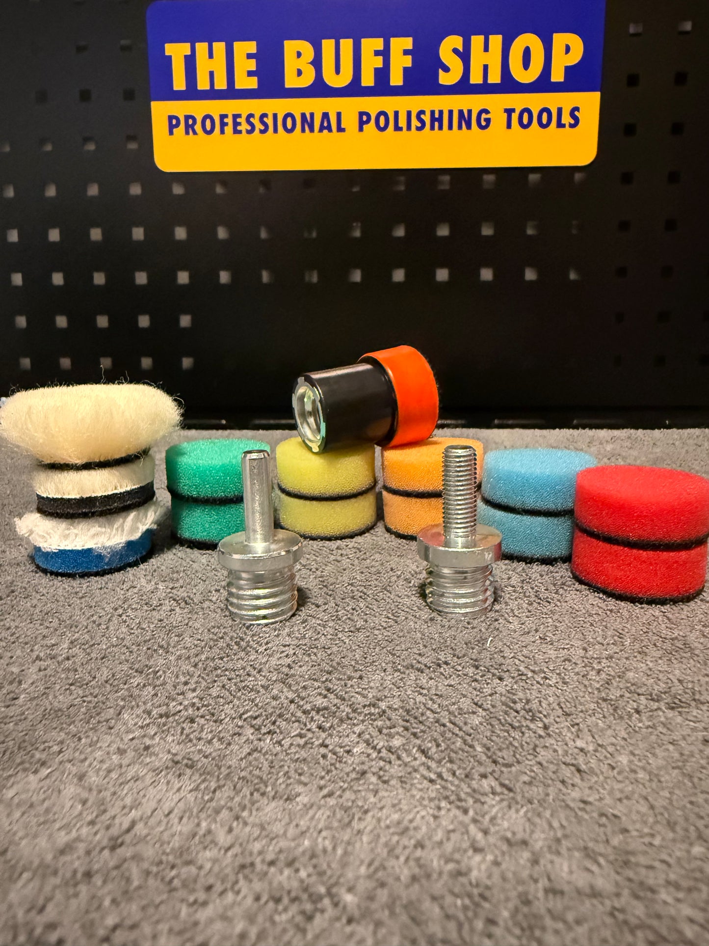 1" Mini Polishing Pad Kit – 16 Piece Set