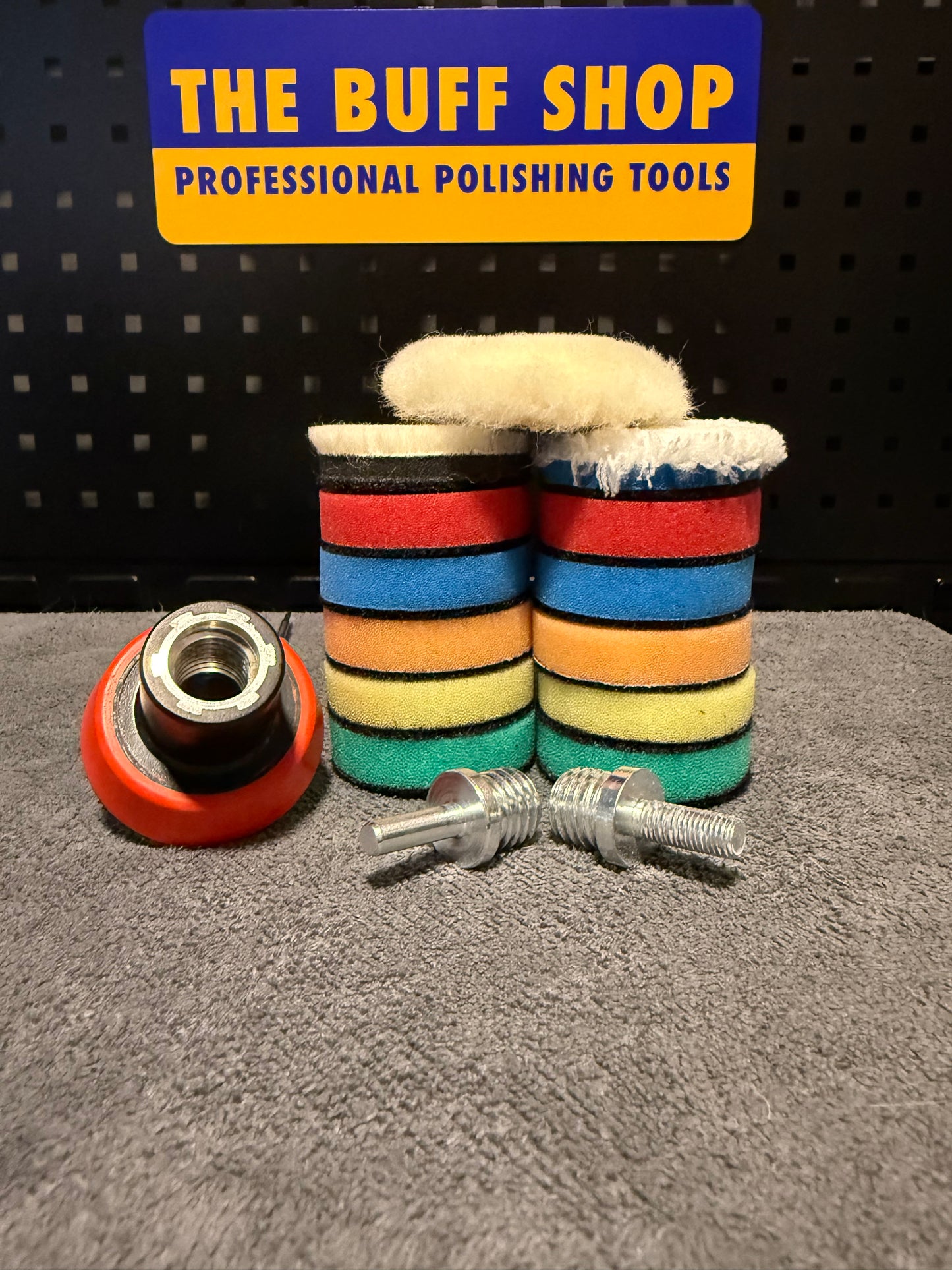 2" Mini Polishing Pad Kit – 16 Piece Set