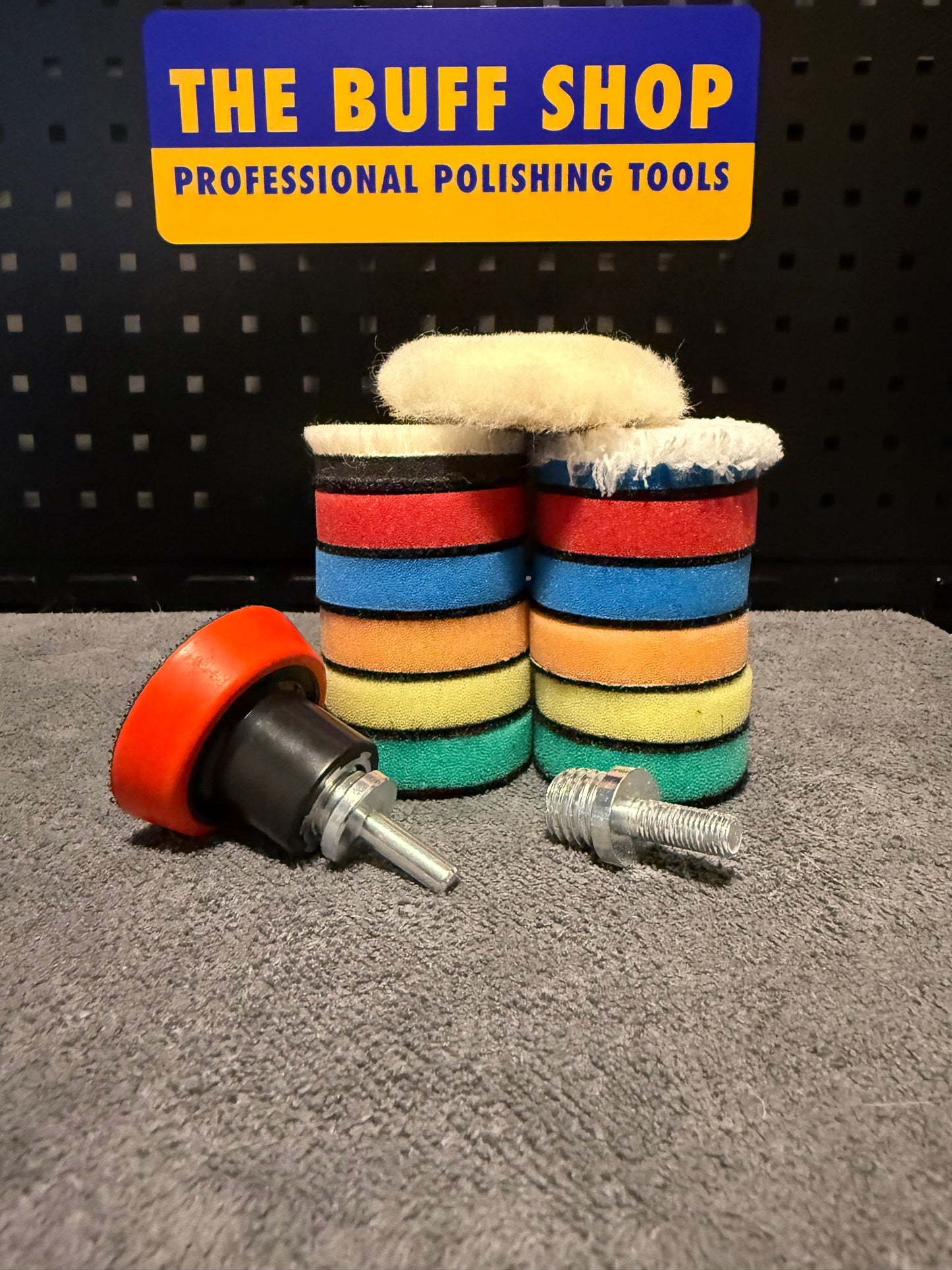 2" Mini Polishing Pad Kit – 16 Piece Set