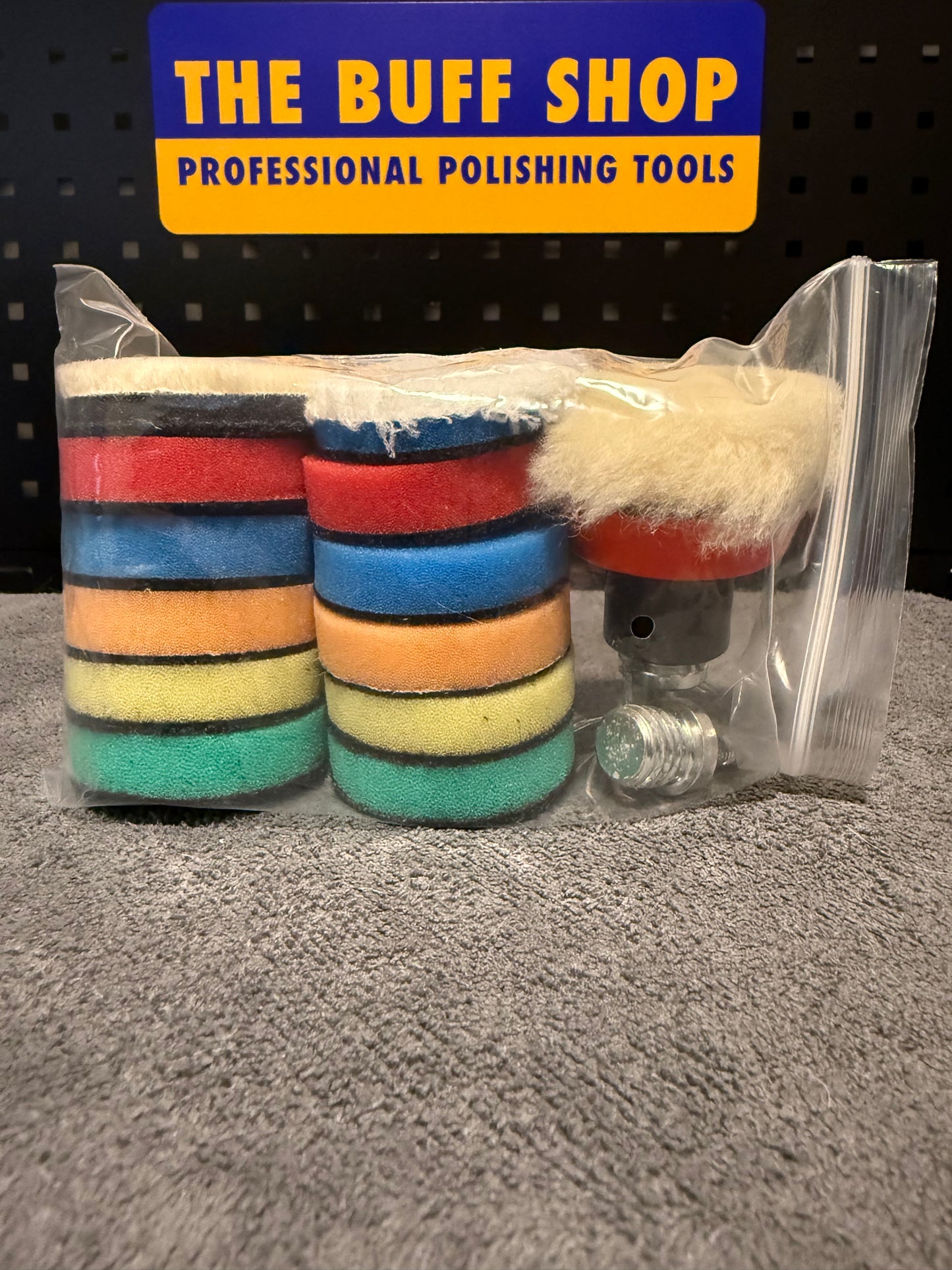 2" Mini Polishing Pad Kit – 16 Piece Set