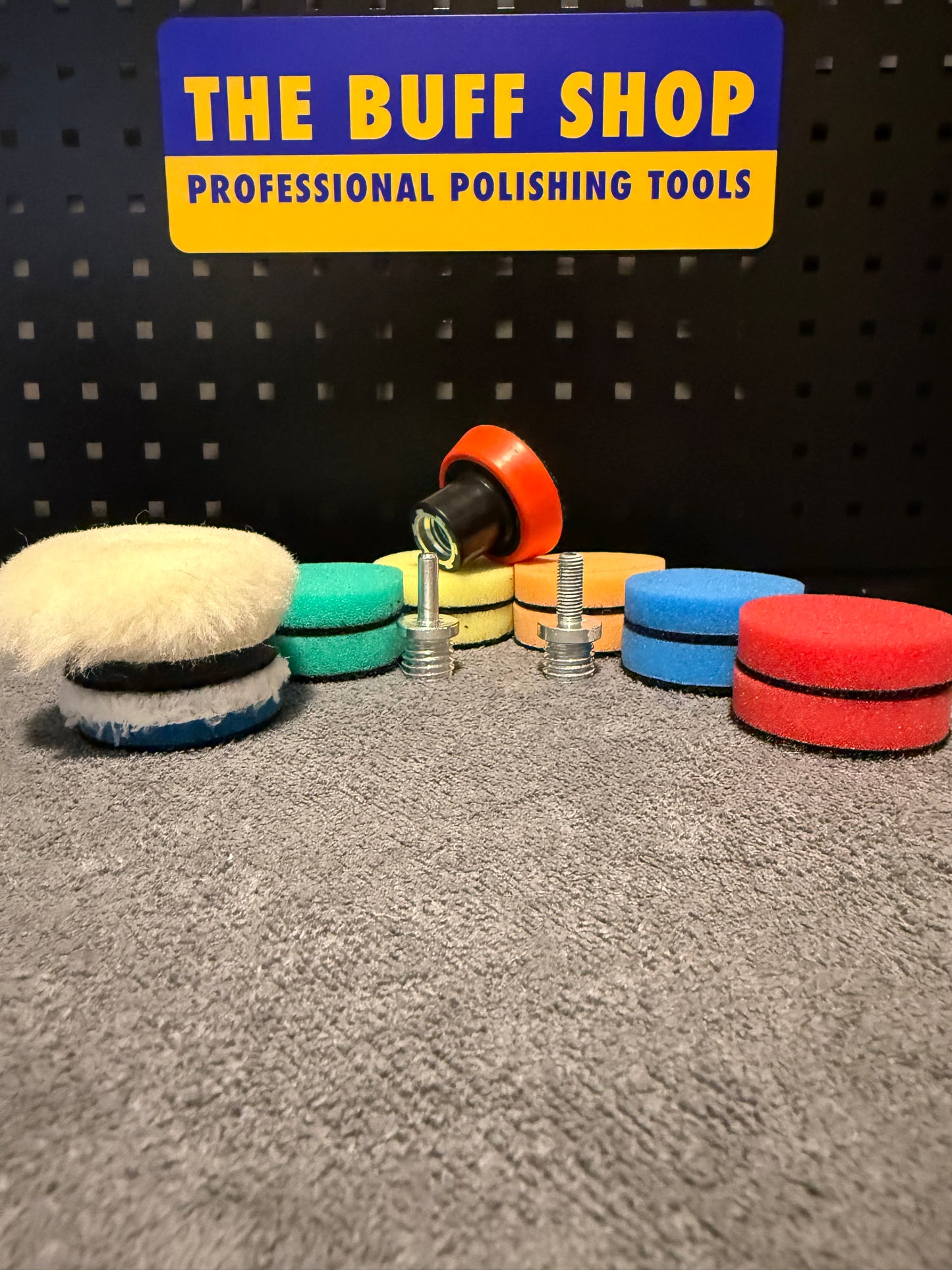 2" Mini Polishing Pad Kit – 16 Piece Set