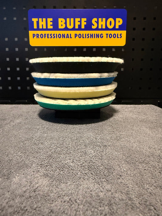 6" (155mm) Wool Buff Pad