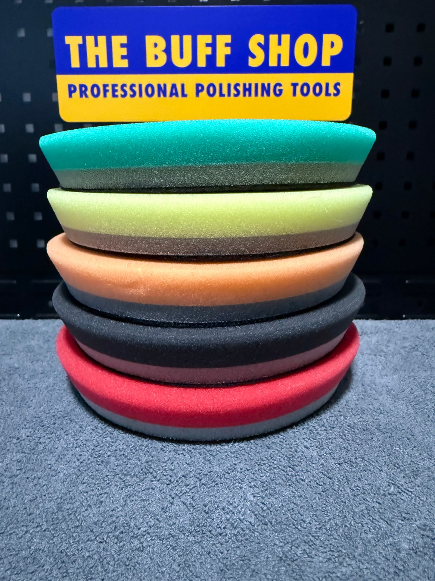 6" Flat HDO Buff Pads (150mm)
