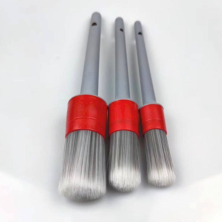 Interior Car Detailers Brushes Pkt of 3 Small, Medium, Large