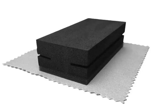Ceramic Pad Applicator and Cashmere Cloths