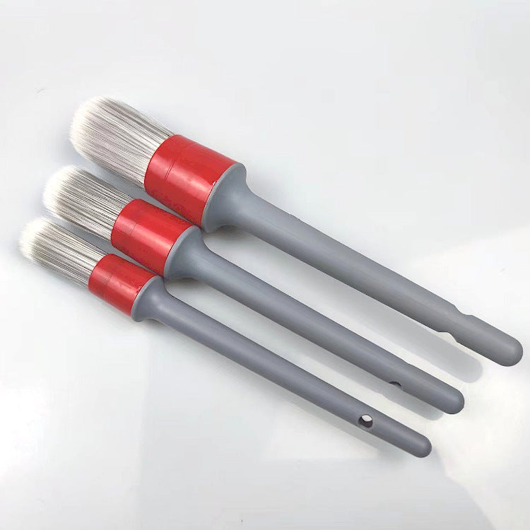 Interior Car Detailers Brushes Pkt of 3 Small, Medium, Large