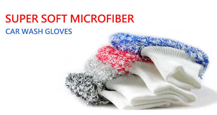 Microfiber Car Wash Mitt Glove