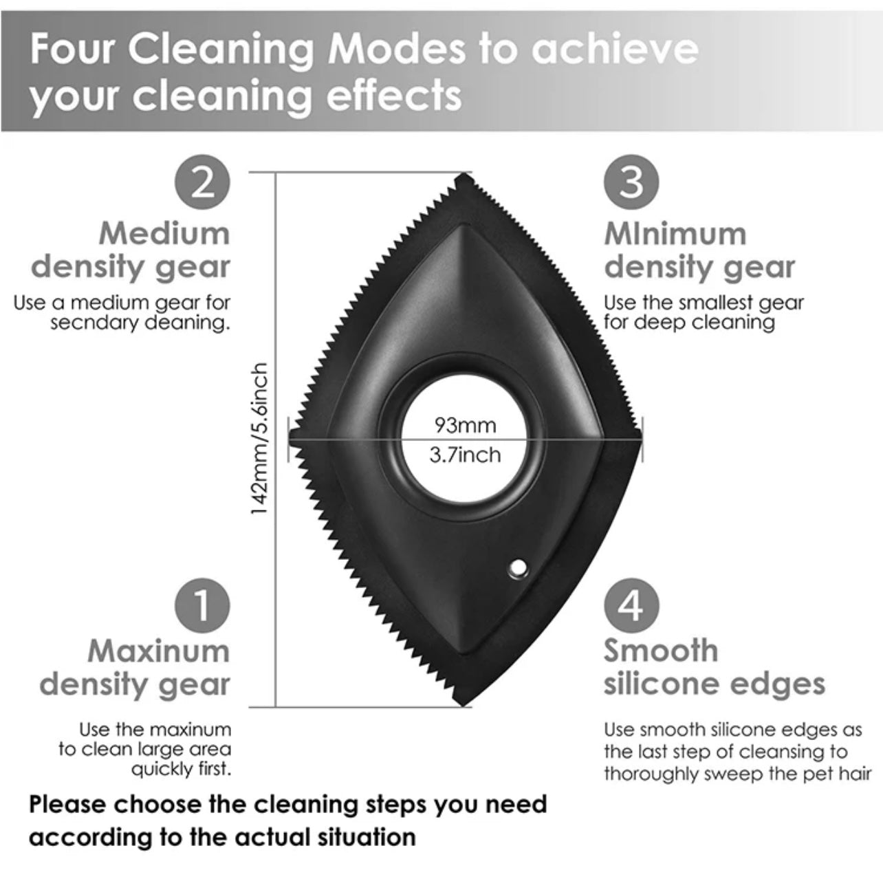 Pet Hair Removal Comb