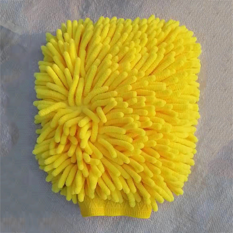 Car Wash Microfiber Soft Chenille Double Sided Glove